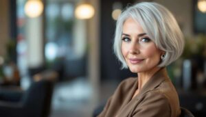 Quel carré porter quand on a les cheveux blancs ? Voici les conseils d'un coiffeur pour trouver la coupe idéale