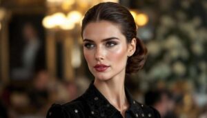 Sleek bun et lèvres glossy, Charlotte Casiraghi signe l'un des looks beauté les plus maîtrisés du défilé Chanel Métiers d'Art