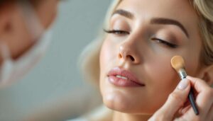 Voici le fond de teint que les maquilleurs pros utilisent pour lisser les rides et illuminer le teint.