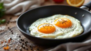 Voici le secret des chefs pour des œufs au plat parfaitement réussis (sans huile, ni beurre).