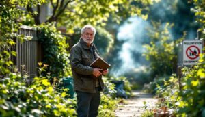 Comment faire comprendre à mon voisin qu'il n'a pas le droit de brûler ses déchets verts dans son jardin ?