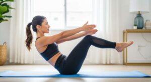 Pilates : 3 exercices ciblent efficacement la graisse abdominale et affinent la taille à domicile