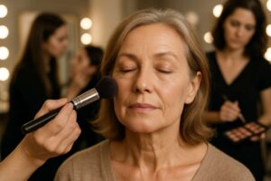 Maquillage anti-âge : les maquilleuses professionnelles utilisent cette technique pour lisser les rides