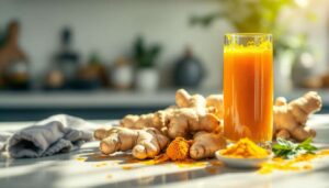 Shot gingembre-curcuma le matin : vrais bienfaits ou simple effet de mode ? Ce que dit la science