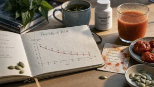 Comment faire baisser le taux de PSA, soutien naturel de la prostate