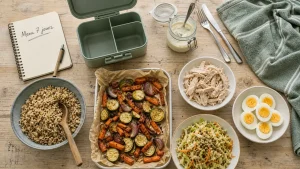 Menu healthy semaine famille : 7 jours repas