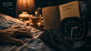 Main sur drap humide, réveil 2h30 : transpirer la nuit signification spirituelle, transpiration nocturne