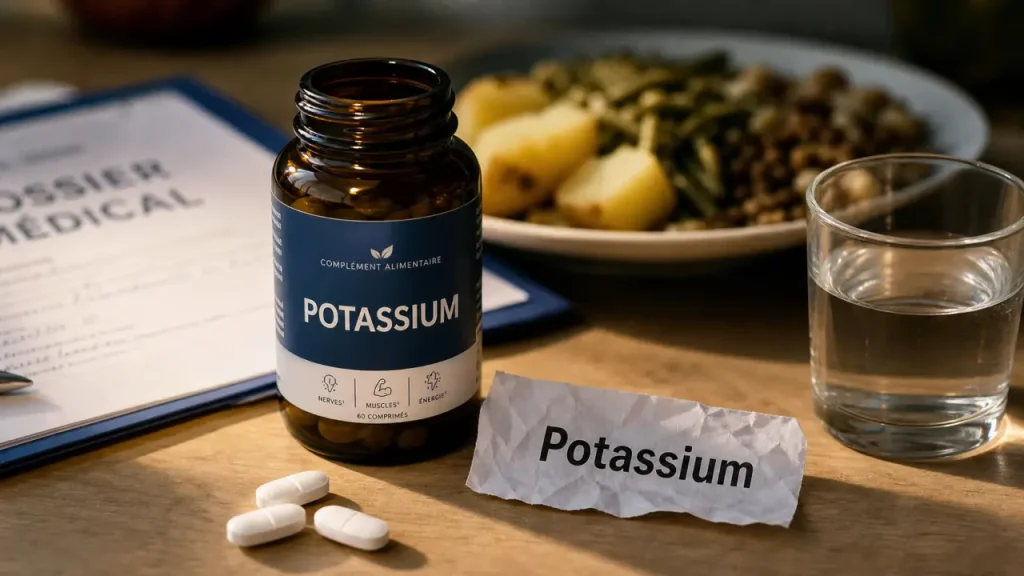 Compléments alimentaires potassium pour crampes : risque cœur ou sécurité ?