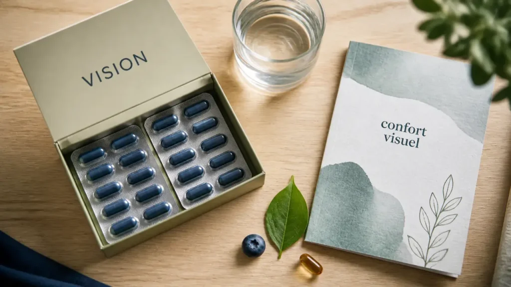 Compléments alimentaires vision : actifs pour le confort visuel