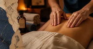 Massage hernie discale : massage doux du bas du dos, soulager douleur lombaire