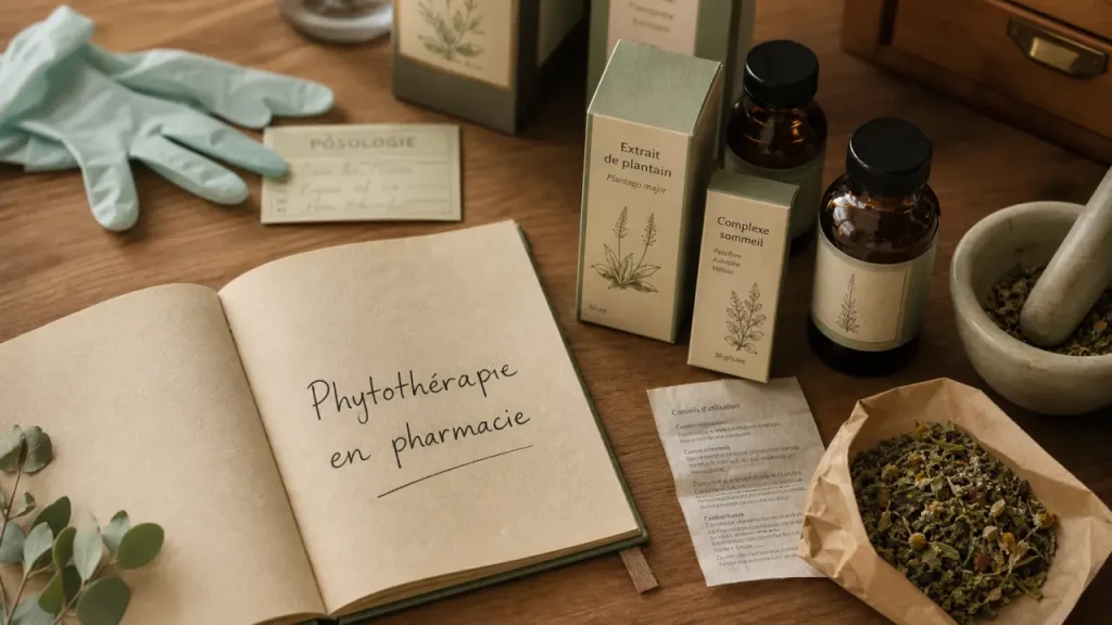 Phytothérapie en pharmacie : produits à base de plantes et posologie