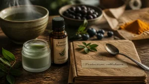 Compléments alimentaires anti oxydant : protection cellulaire