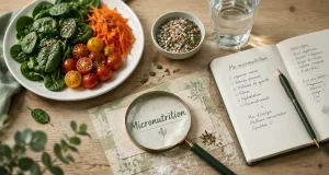 Micro nutrition et suivi médical : assiette équilibrée et micronutriments